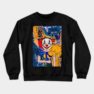 China NFT - A Blend of Tradition and Modernity: Female Character with Basic Mask Crewneck Sweatshirt